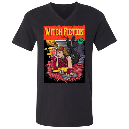 Unisex V-Neck T-Shirt - AELXATWA - Black - 1