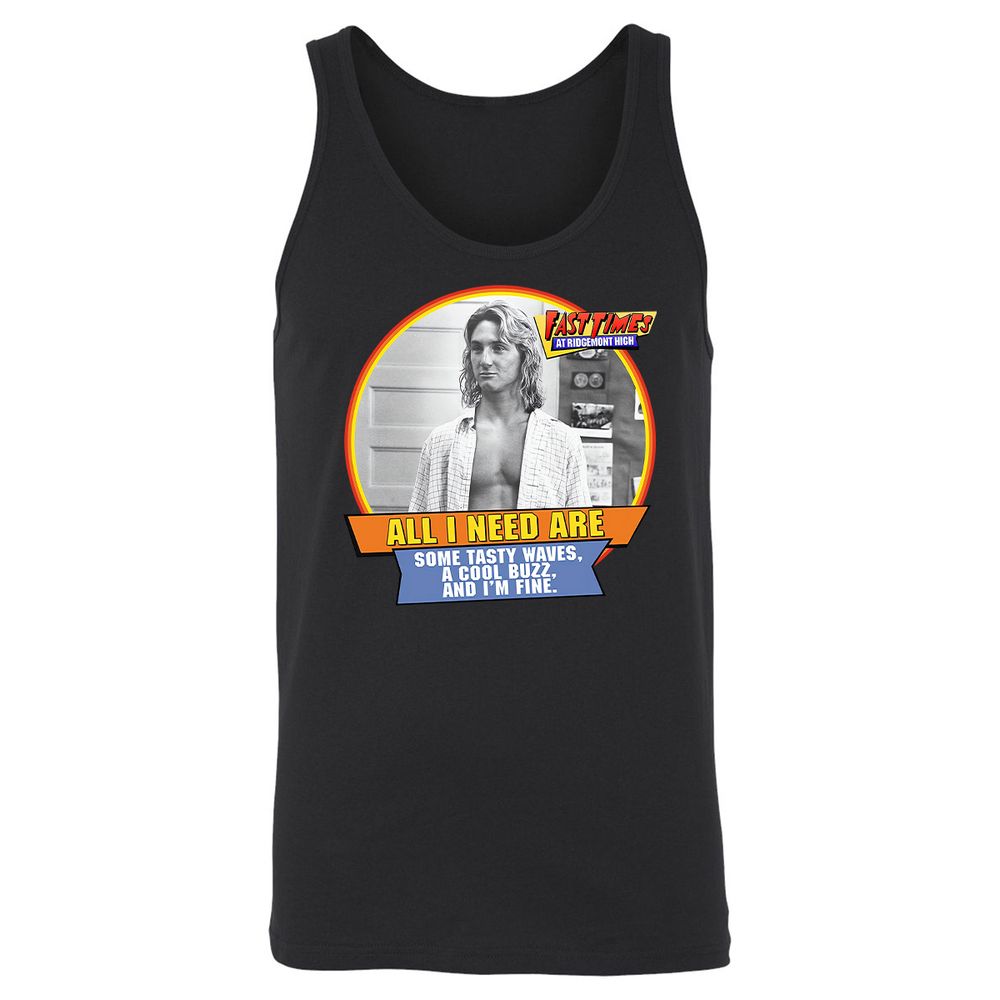 Unisex Jersey Tank - K96DBFEJ - Black - 1