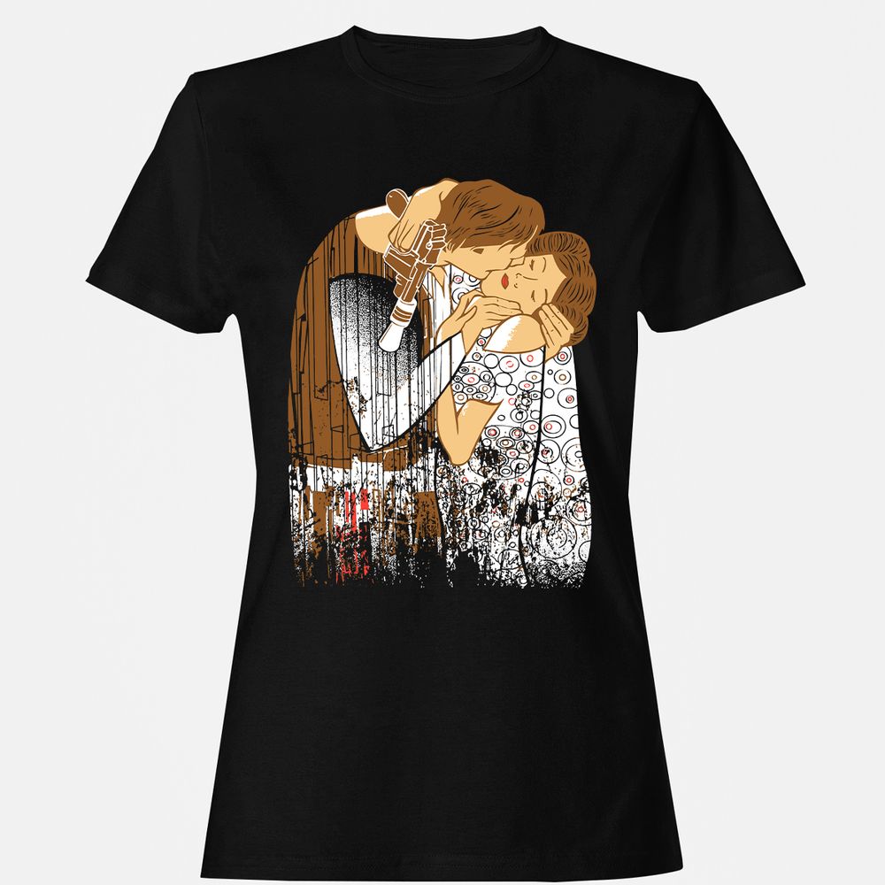 Women's T-Shirt - 8A13H4EQ - Black - 1