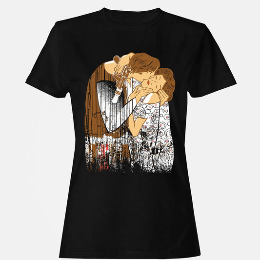 Women's T-Shirt - 8A13H4EQ - Black - 1