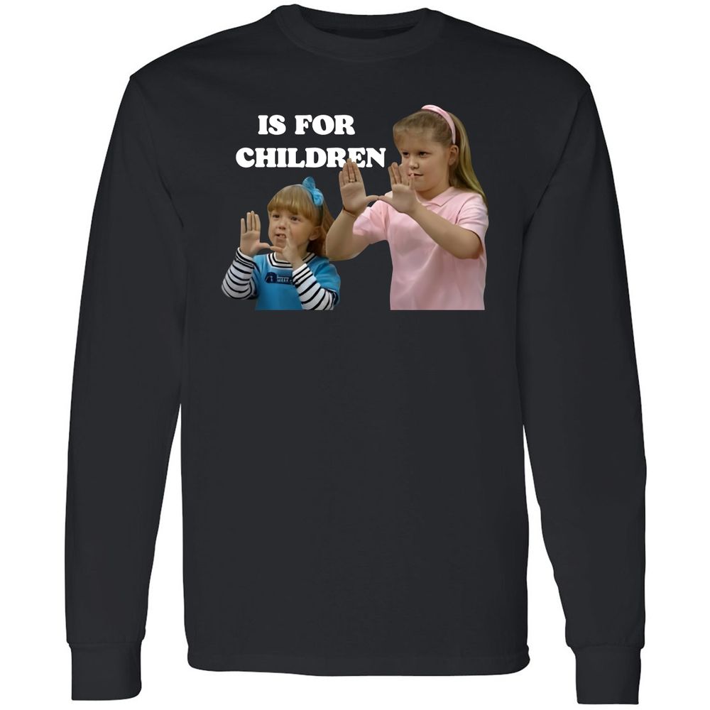 Long Sleeve T-Shirt - SRCD5Q8F - Black - 1