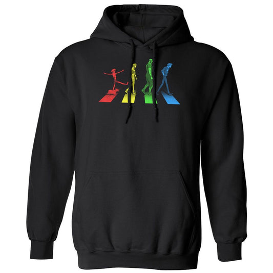 Classic Unisex Hoodie - GGK6WJQN - Black - 1