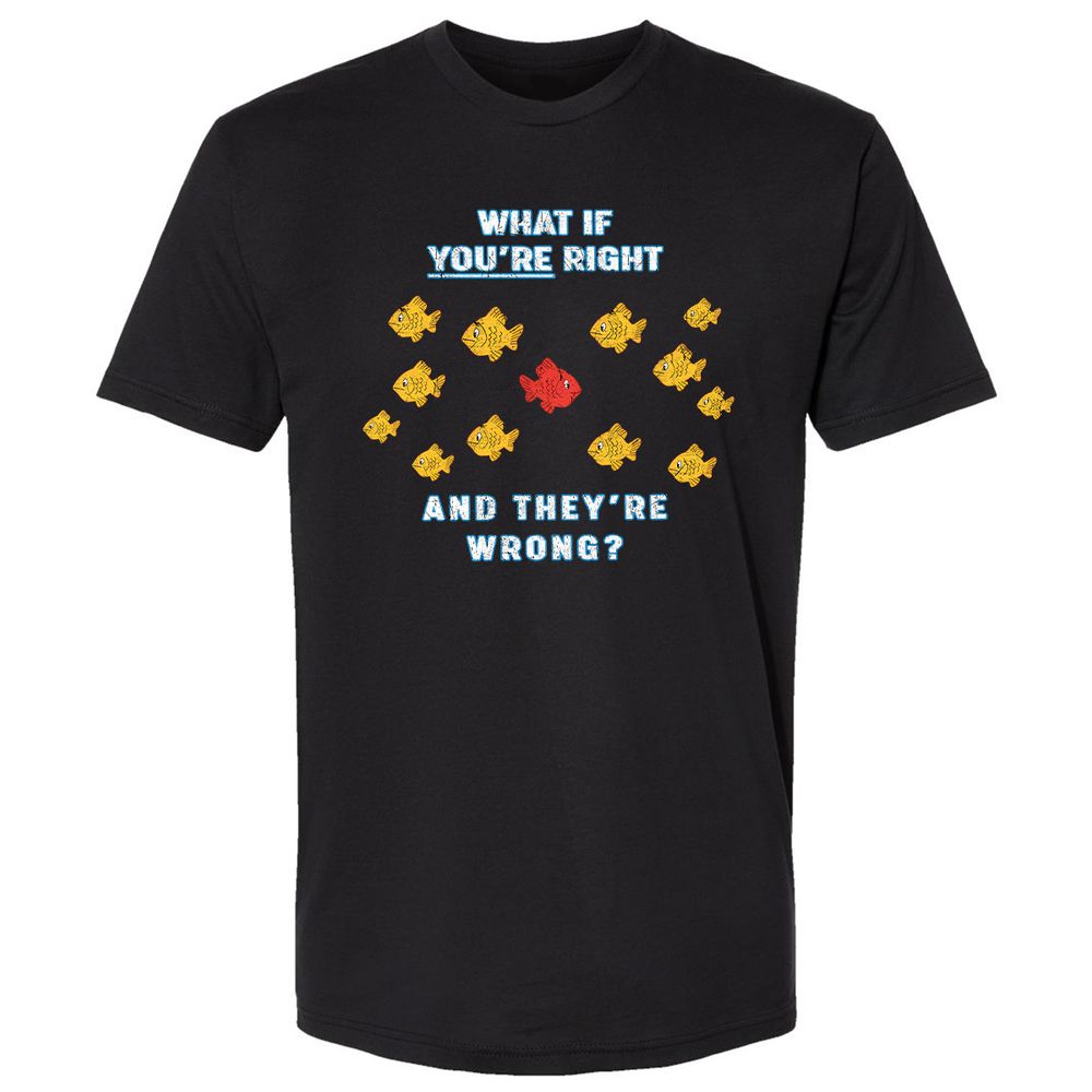 Premium Unisex T-Shirt - QRS27LZC - Black - 1