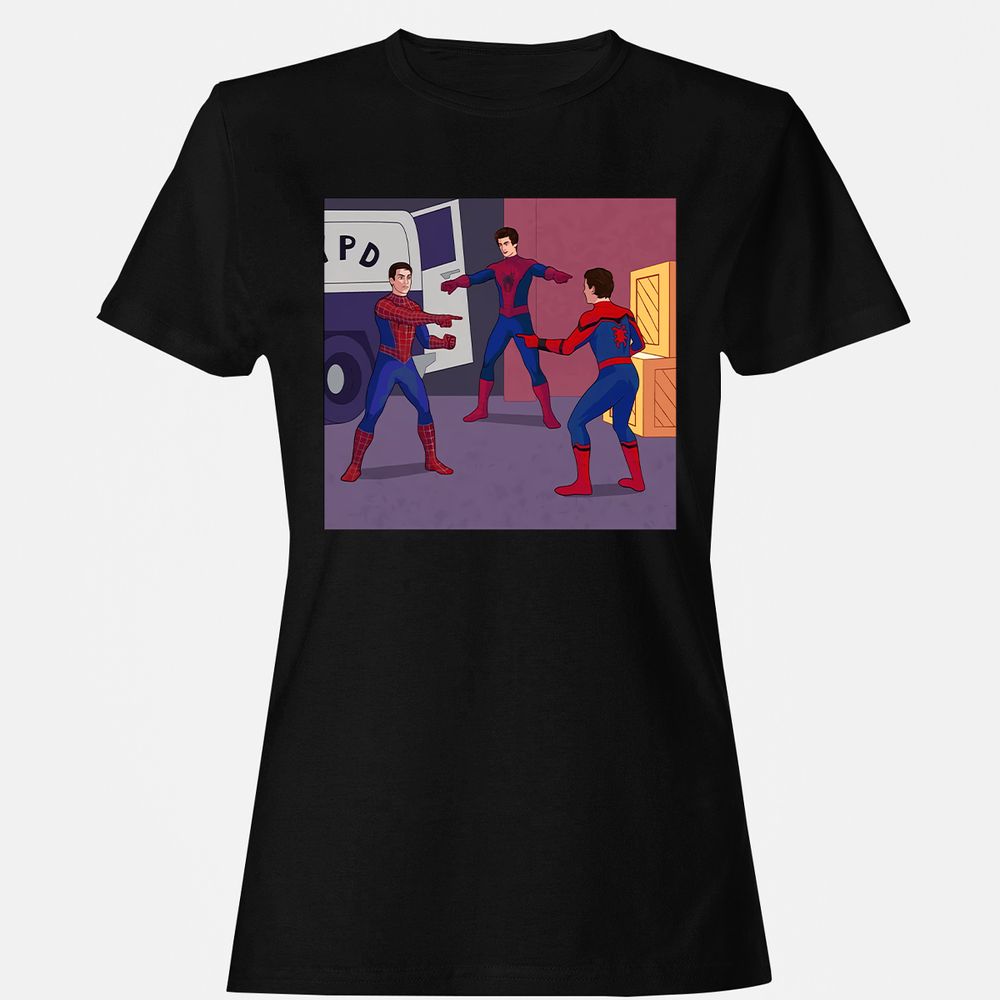 Women's T-Shirt - LZA6NVQV - Black - 1