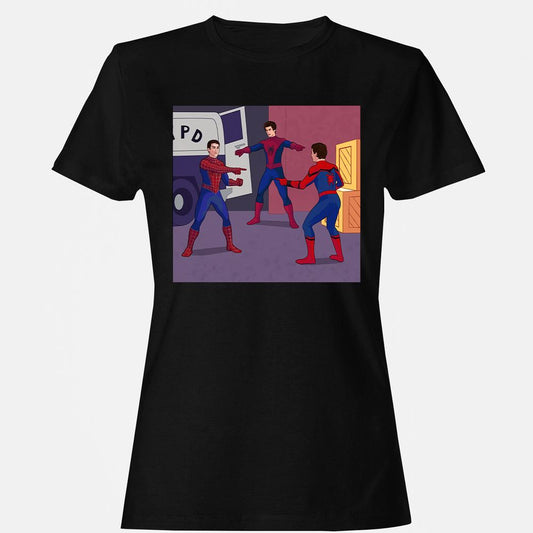 Women's T-Shirt - LZA6NVQV - Black - 1