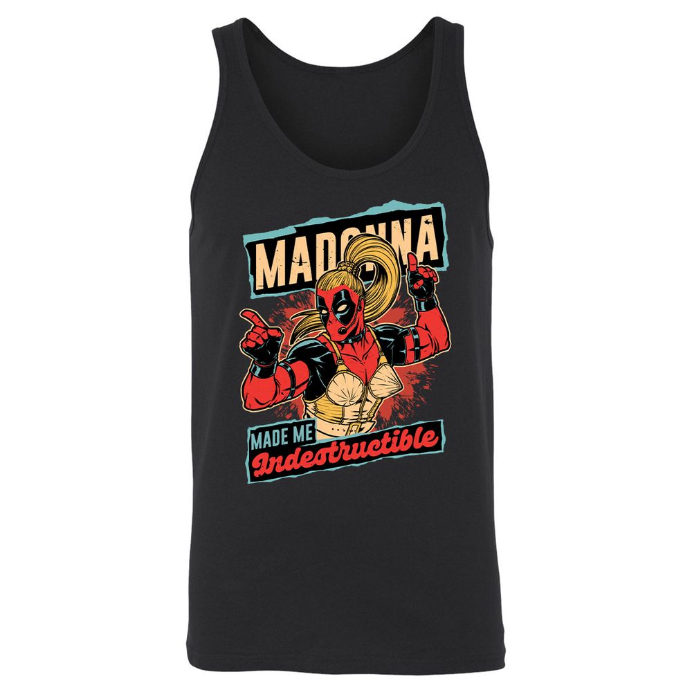 Unisex Jersey Tank - 9SA6W548 - Black - 1