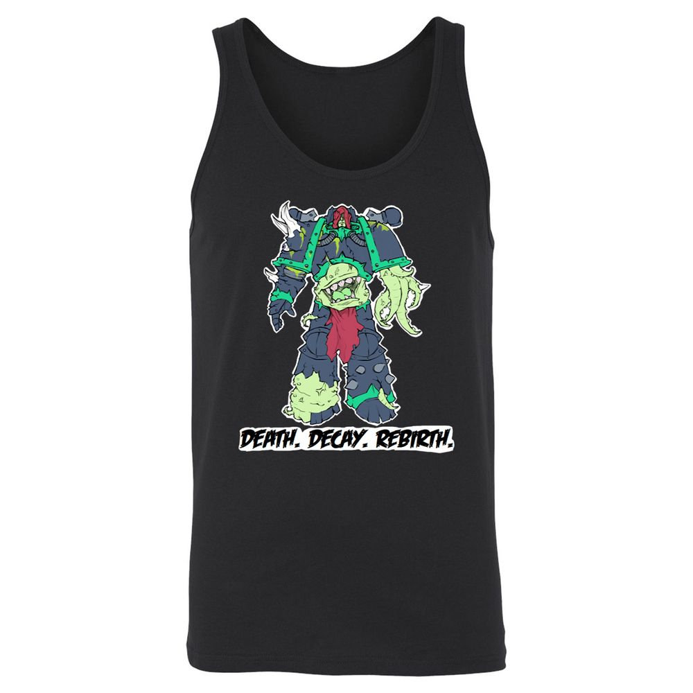 Unisex Jersey Tank - CZUK61FB - Black - 1