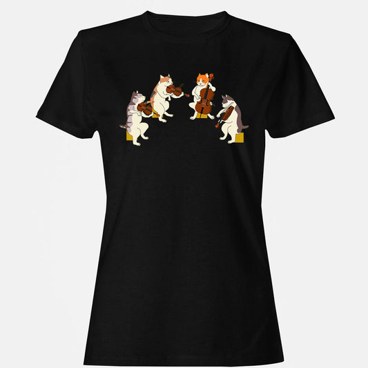 Women's T-Shirt - C6UCXYAK - Black - 1