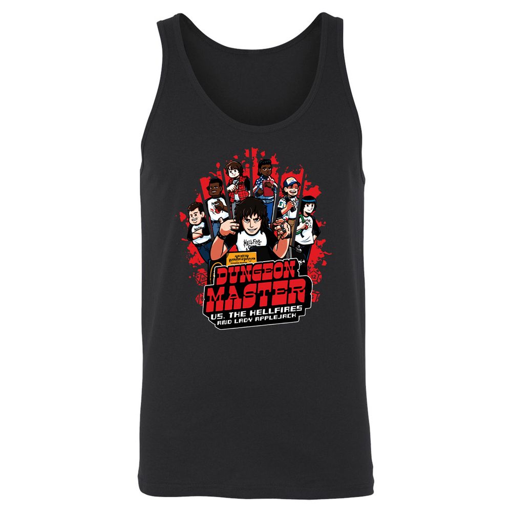Unisex Jersey Tank - 8XNURX2J - Black - 1
