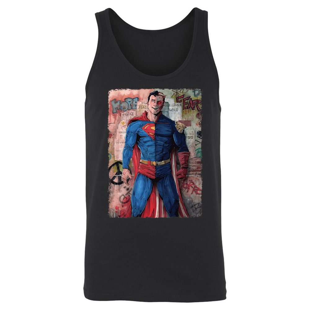 Unisex Jersey Tank - 1RXCWCQL - Black - 1