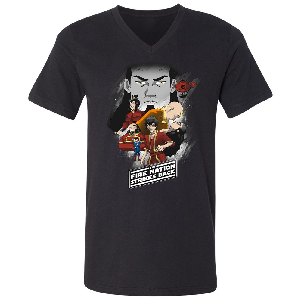 Unisex V-Neck T-Shirt - 2SYETPJV - Black - 1