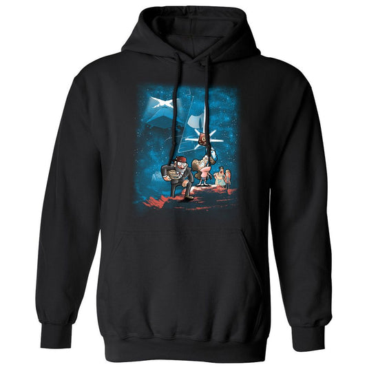 Classic Unisex Hoodie - PUCBW57H - Black - 1