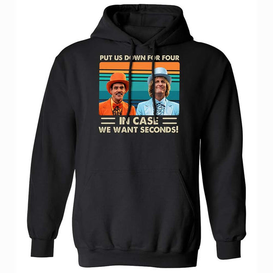 Classic Unisex Hoodie - 7E6AJ2VH - Black - 1