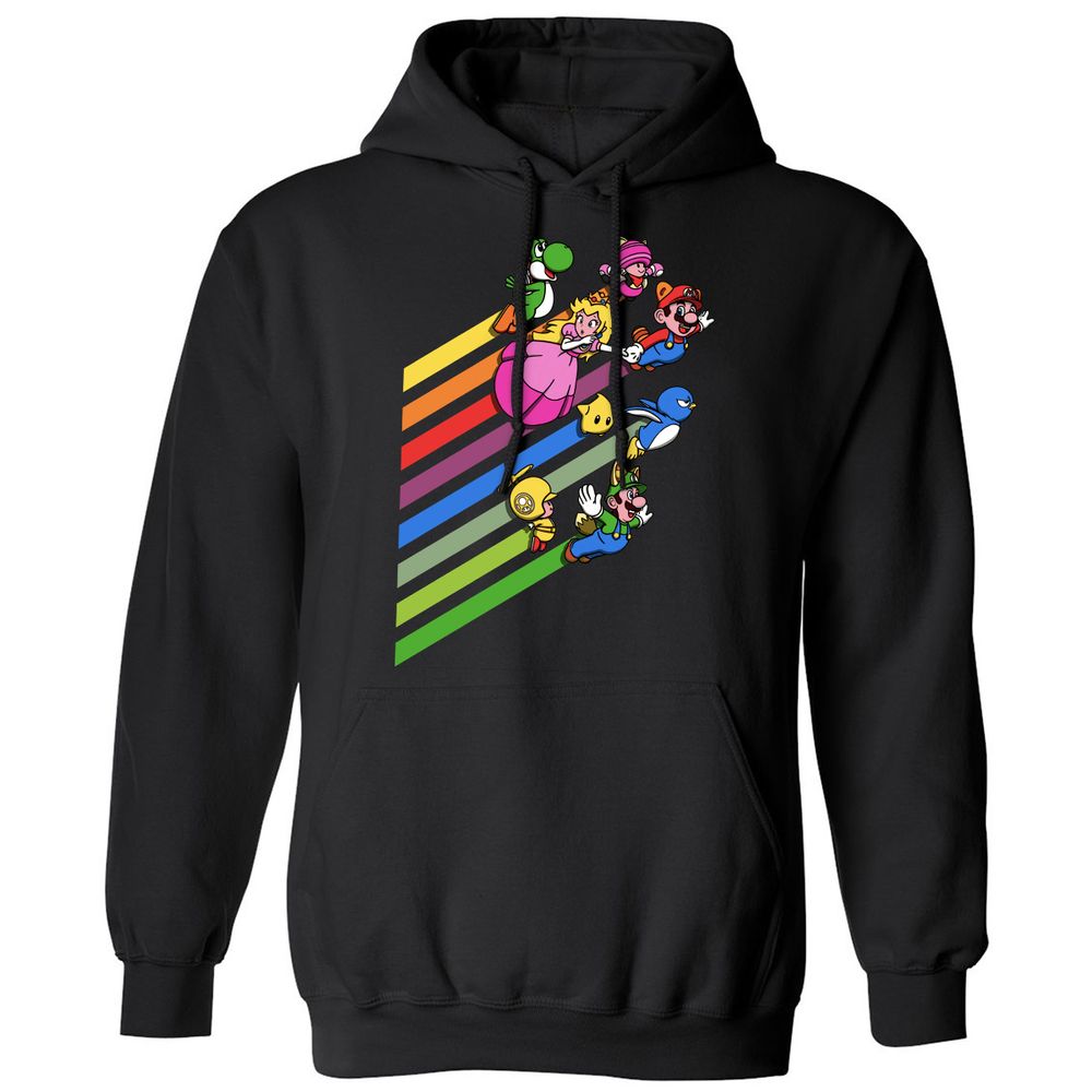 Classic Unisex Hoodie - 4Q6ERG4R - Black - 1