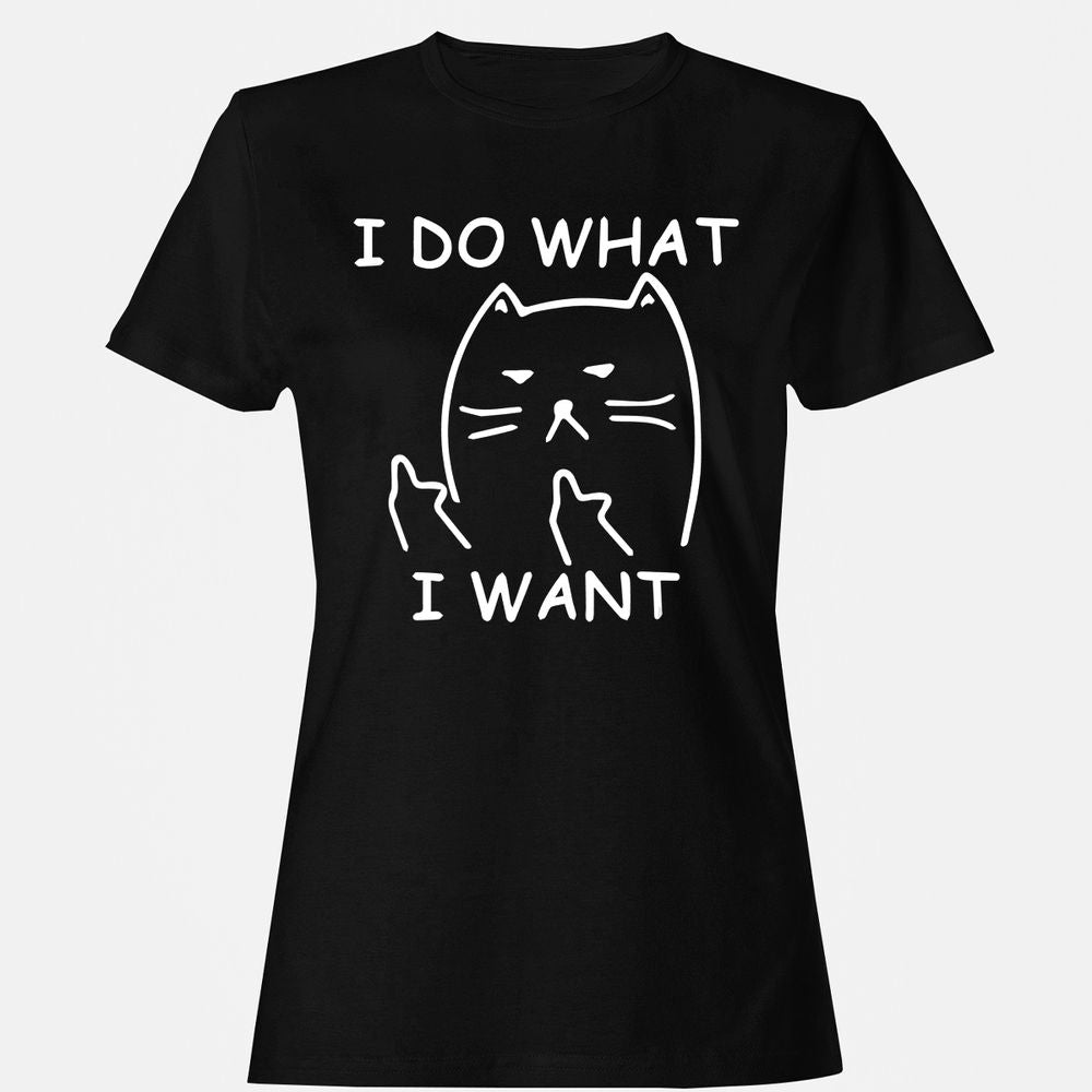 Women's T-Shirt - 4WC4KJDP - Black - 1