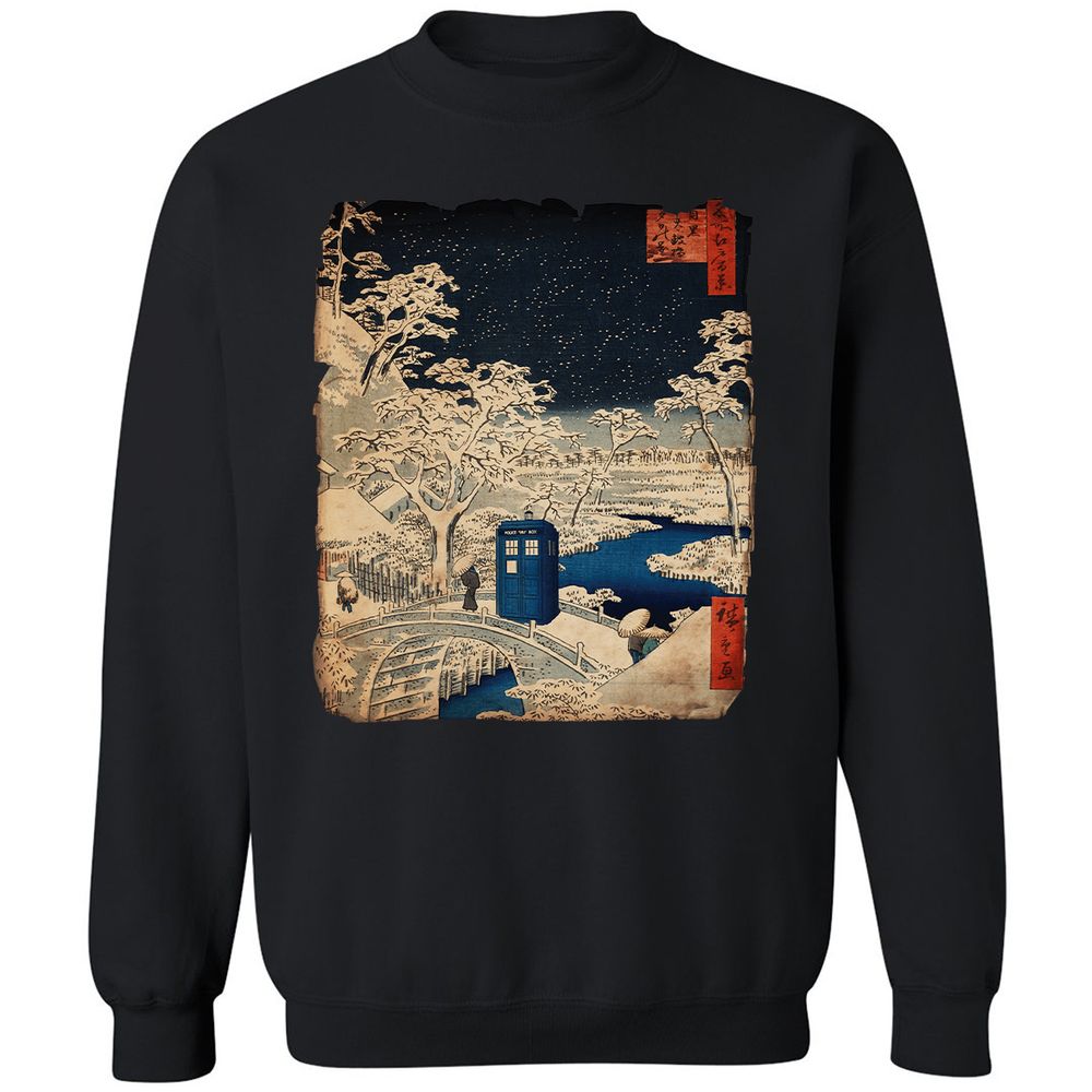 Classic Unisex Sweatshirt - GVWQABJC - Black - 1