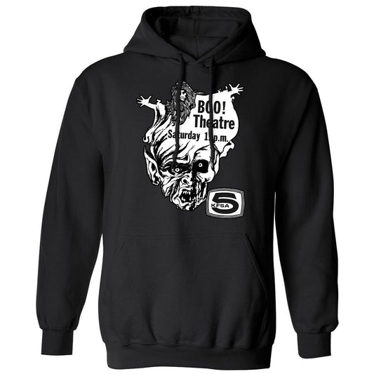 Classic Unisex Hoodie - 4ADL54DW - Black - 1