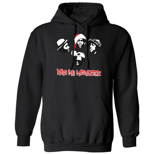 Kiss My Mistletoe Xmas Rap - Black - 1