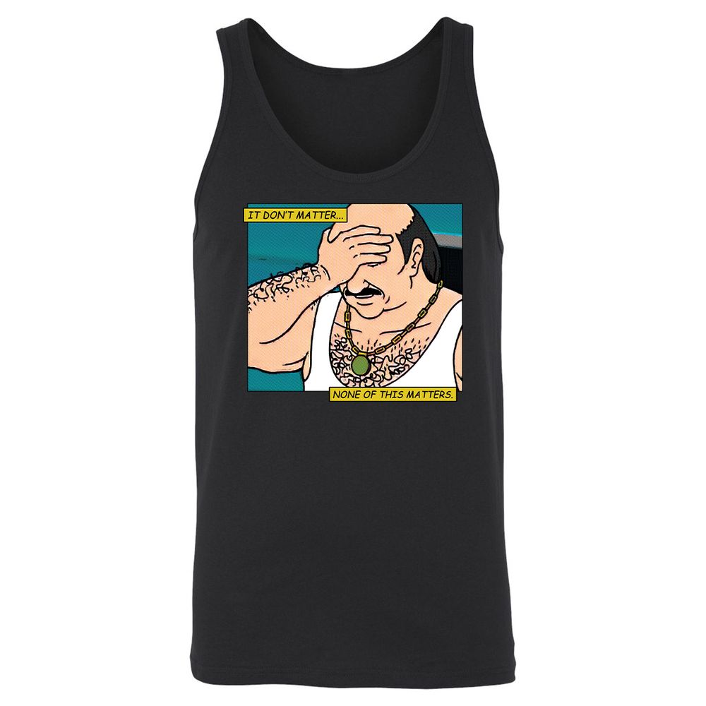 Unisex Jersey Tank - 93LKXYP7 - Black - 1