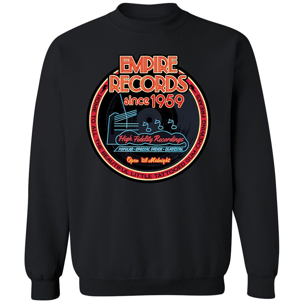 Classic Unisex Sweatshirt - RJA59J8J - Black - 1