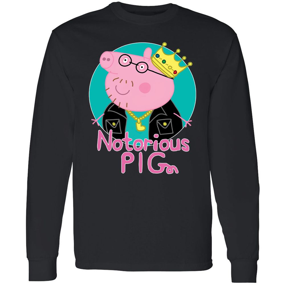 Long Sleeve T-Shirt - U16J6FNL - Black - 1