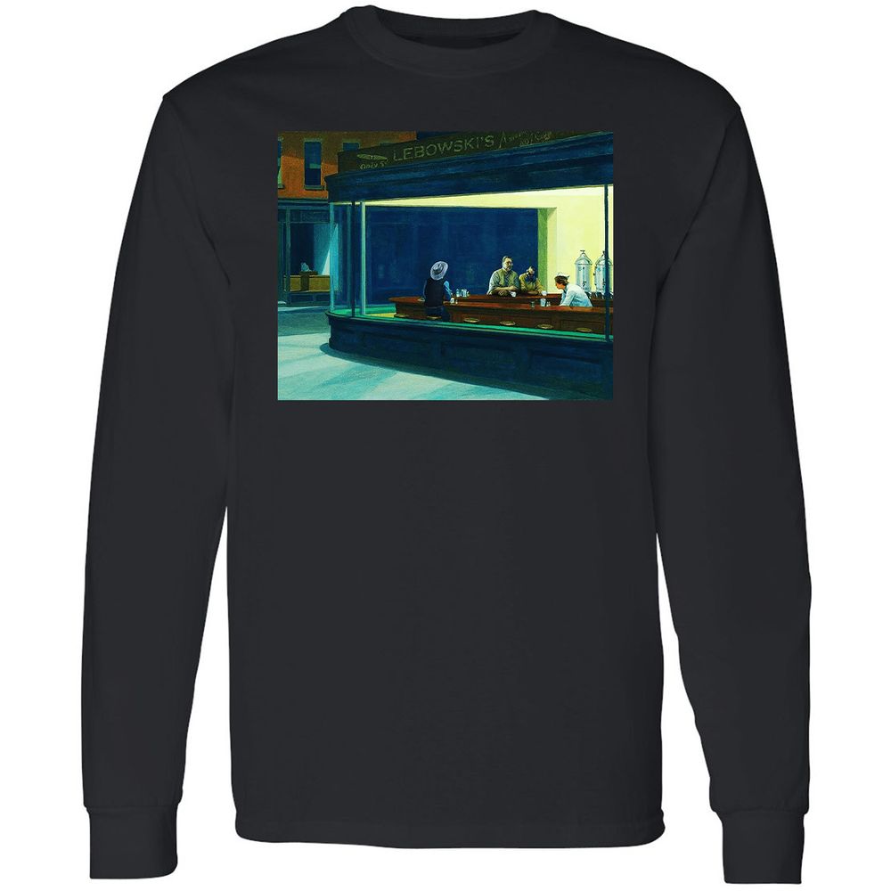 Long Sleeve T-Shirt - 2E4TDWS8 - Black - 1