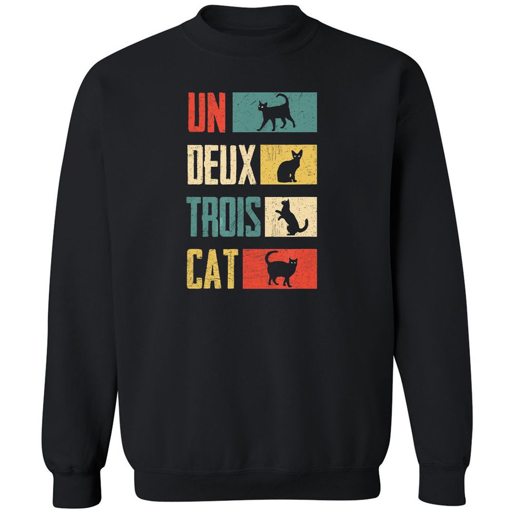 Classic Unisex Sweatshirt - TAXDFMLU - Black - 1