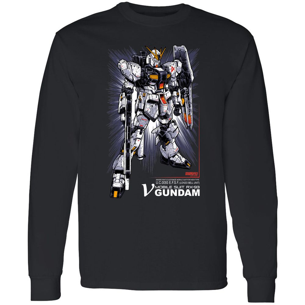 Long Sleeve T-Shirt - MXZBTDH3 - Black - 1