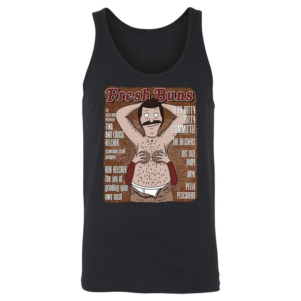 Unisex Jersey Tank - XU1HVSXW - Black - 1