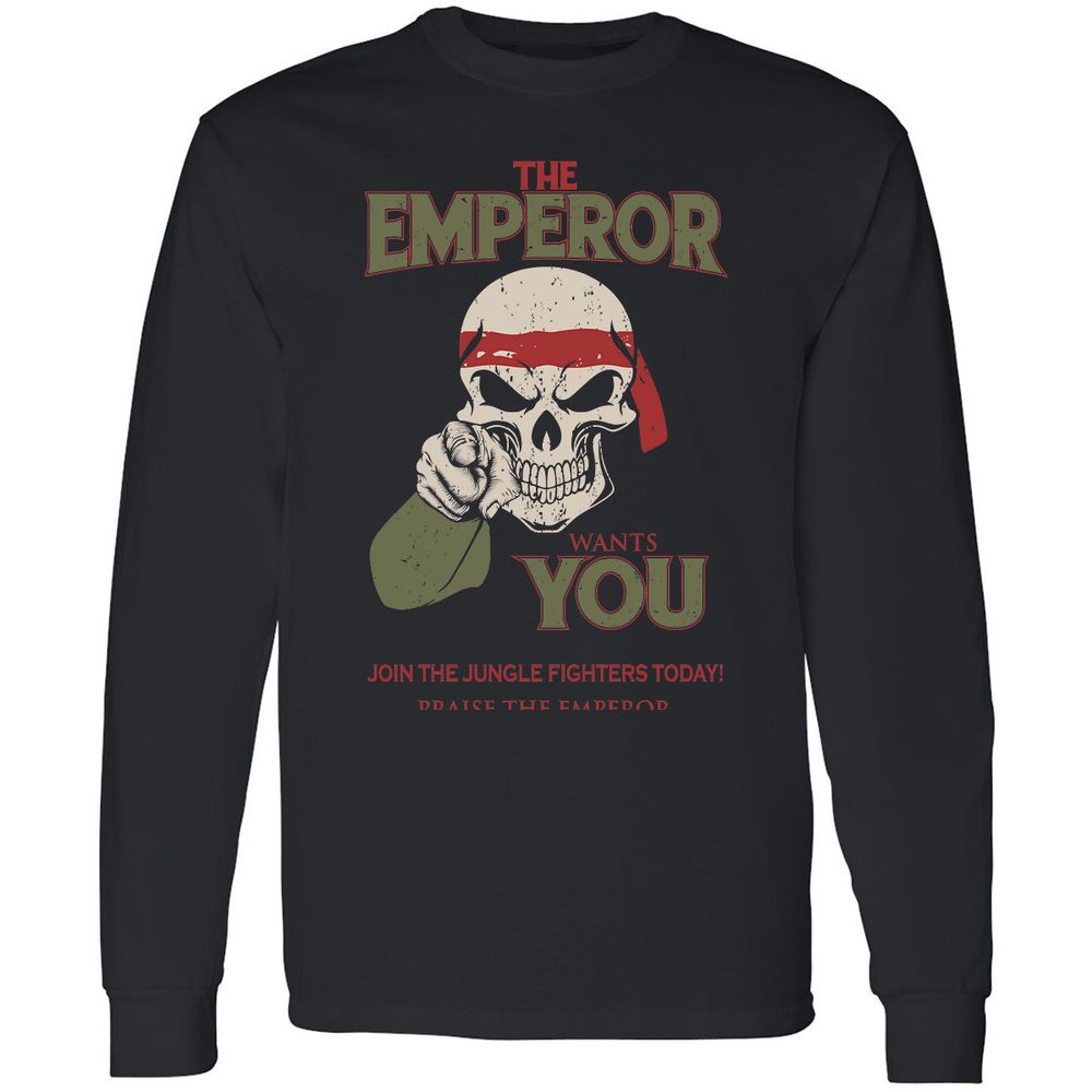 Long Sleeve T-Shirt - X6531H7H - Black - 1
