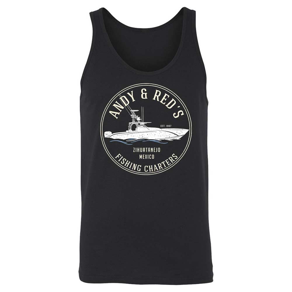Unisex Jersey Tank - AJEV74MR - Black - 1