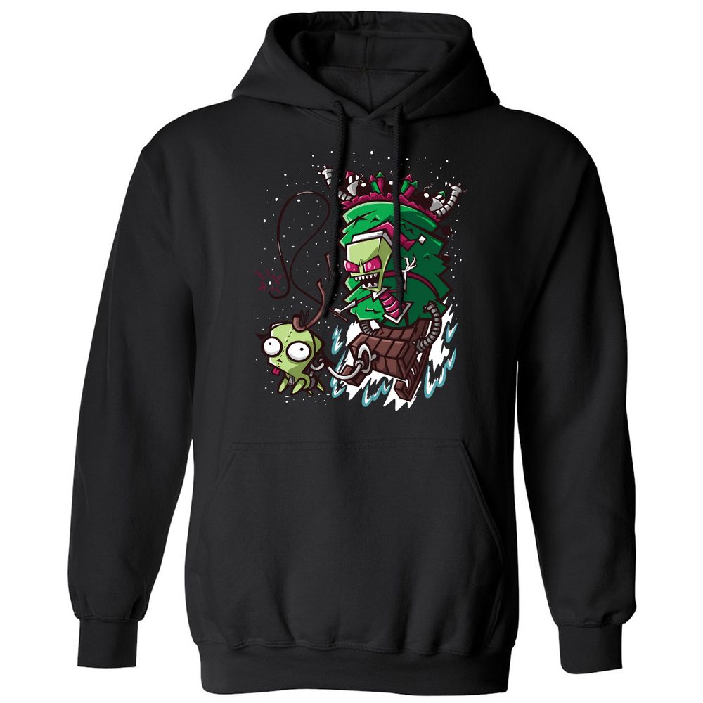 Classic Unisex Hoodie - FELSP82G - Black - 1