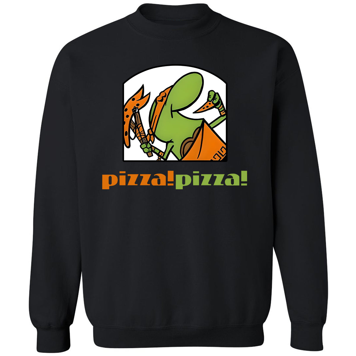 Classic Unisex Sweatshirt - XPQJJ3CU - Black - 1