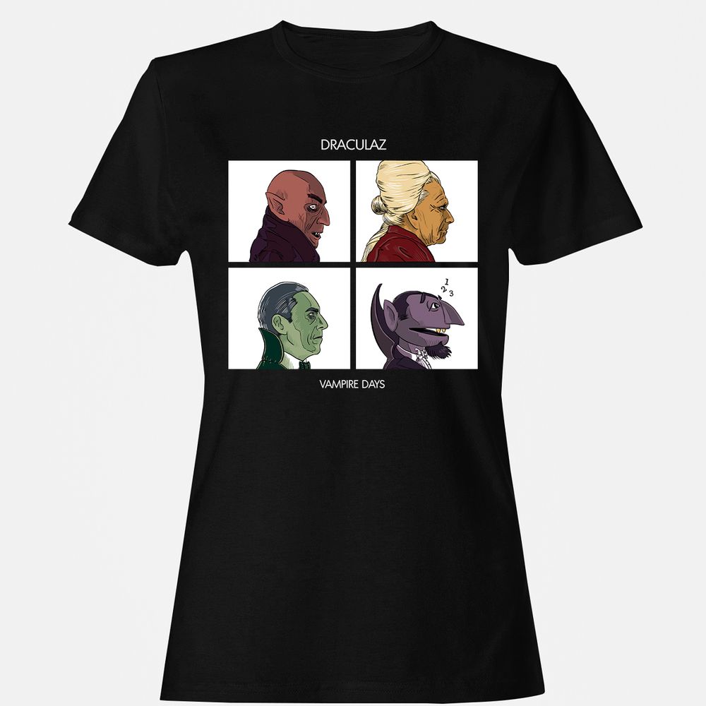 Women's T-Shirt - NZXBPR1K - Black - 1