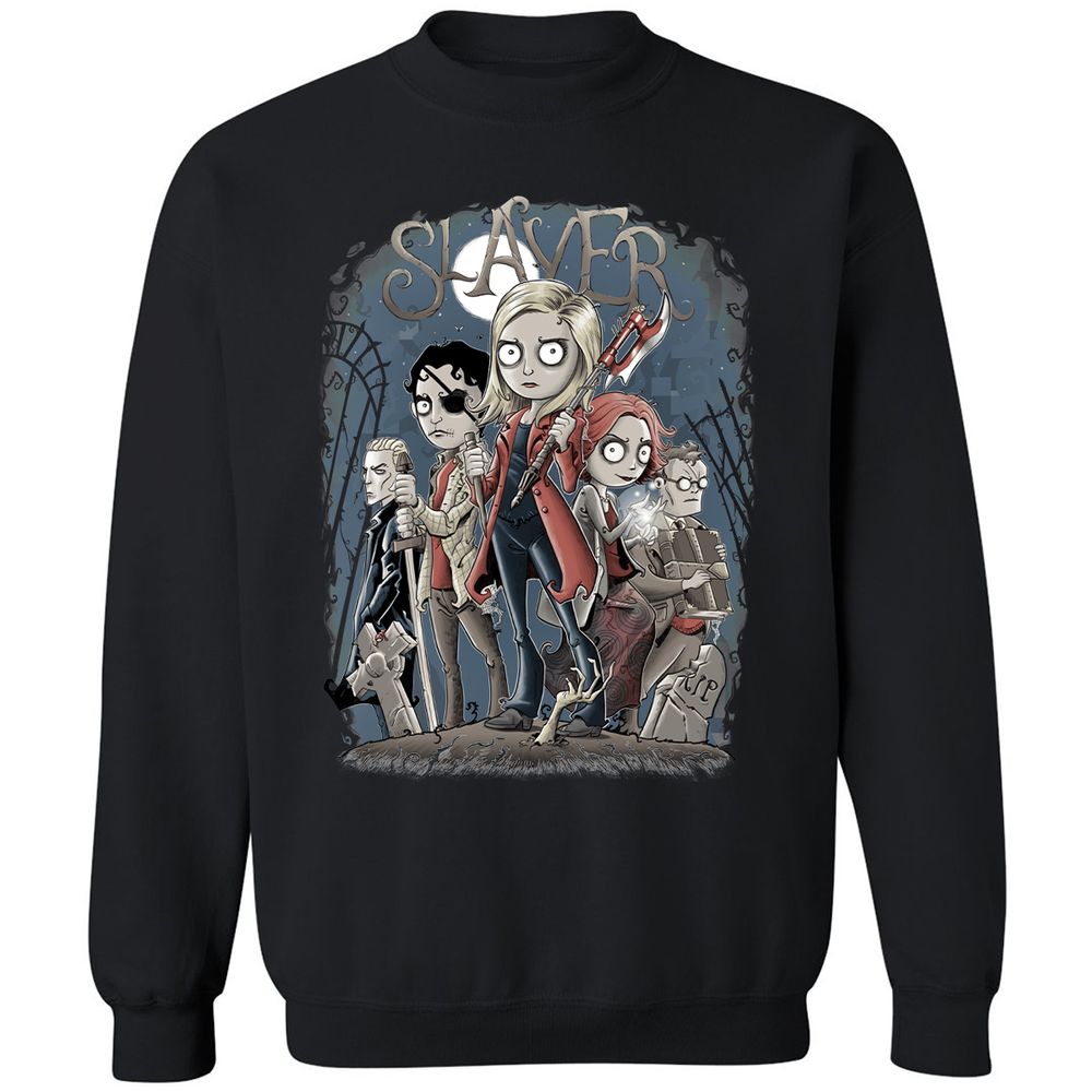 Classic Unisex Sweatshirt - 6U6VVFRJ - Black - 1