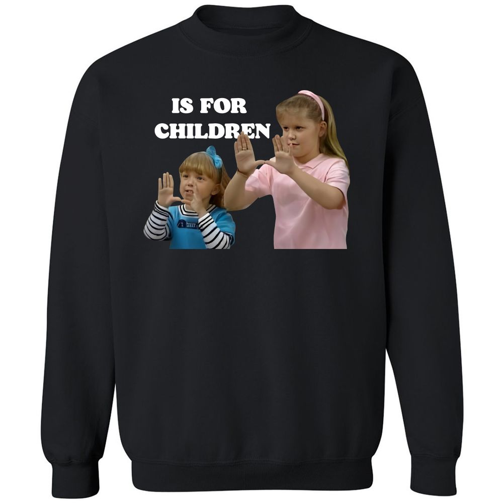 Classic Unisex Sweatshirt - 7SLSL2YK - Black - 1