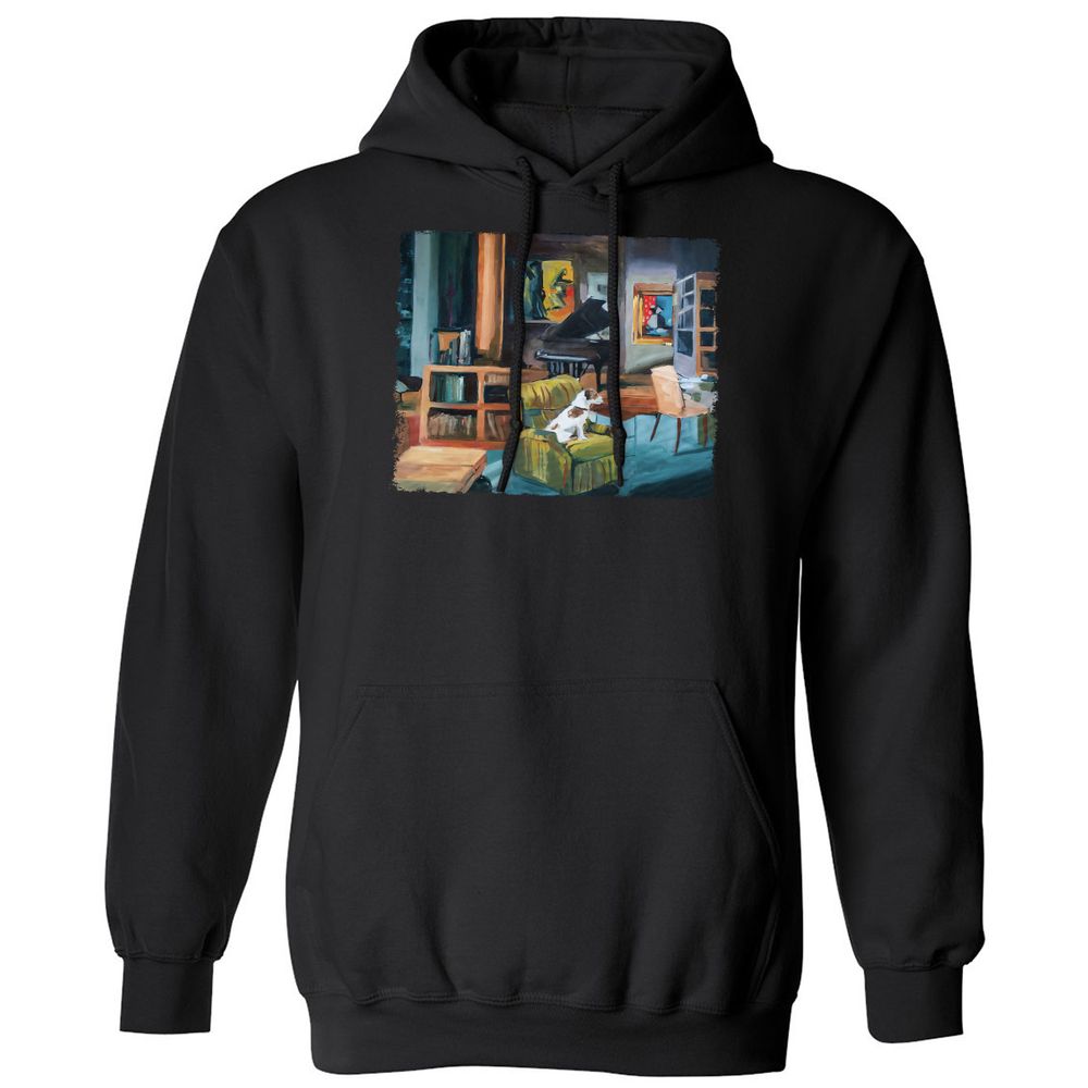 Classic Unisex Hoodie - RFRY5CAH - Black - 1