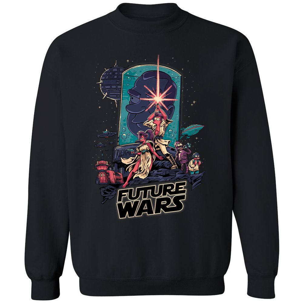 Classic Unisex Sweatshirt - 8RSA91Q9 - Black - 1