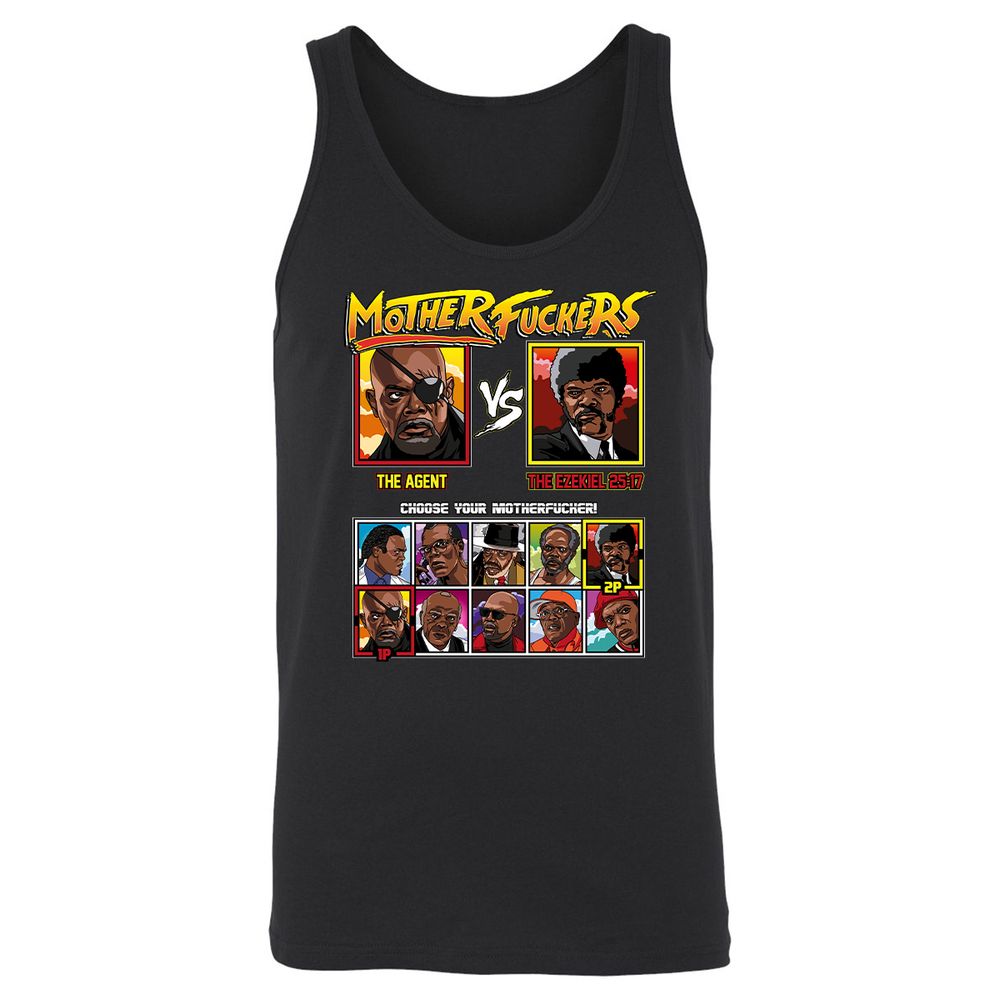Unisex Jersey Tank - K6Y7MQCR - Black - 1
