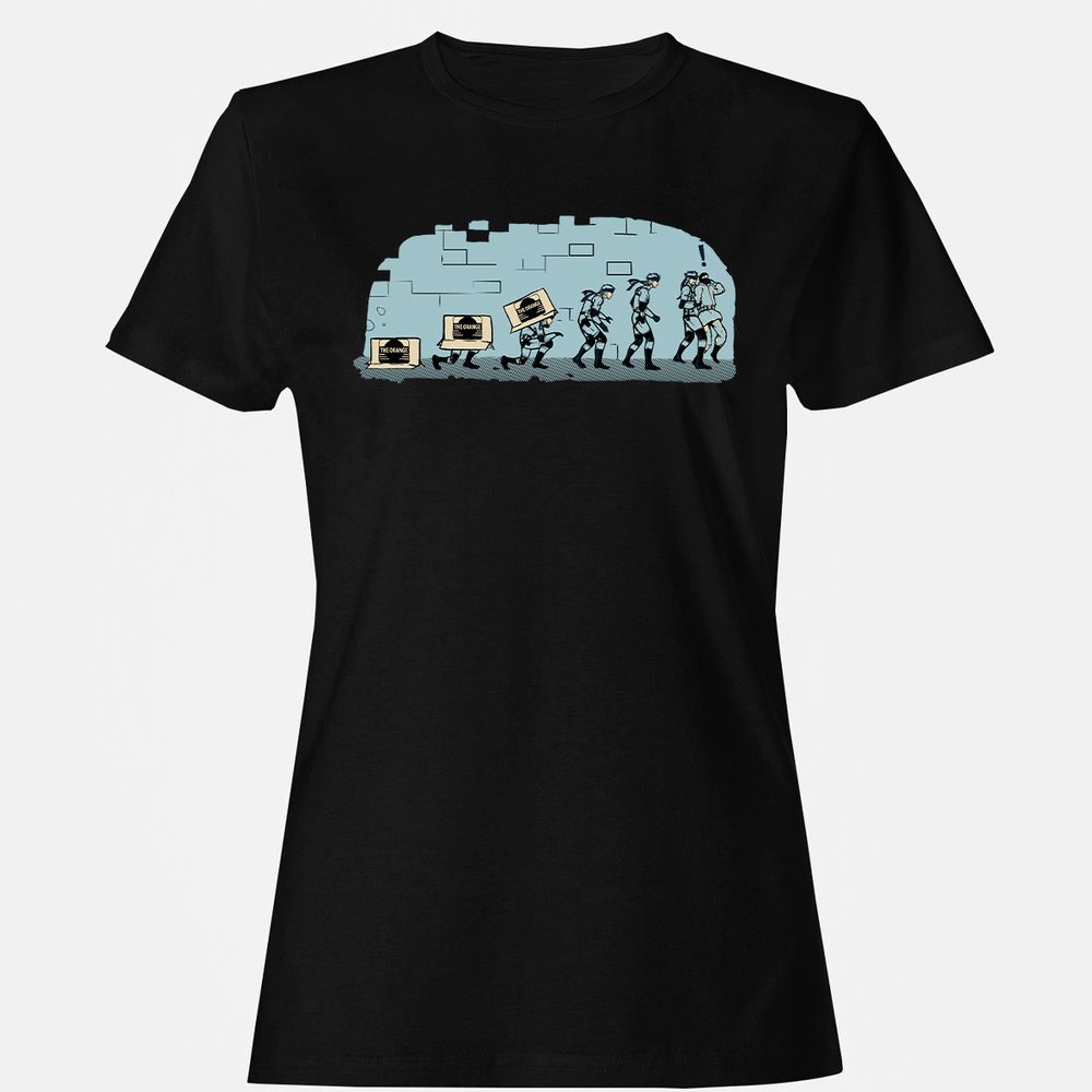 Women's T-Shirt - GHNUNMKA - Black - 1