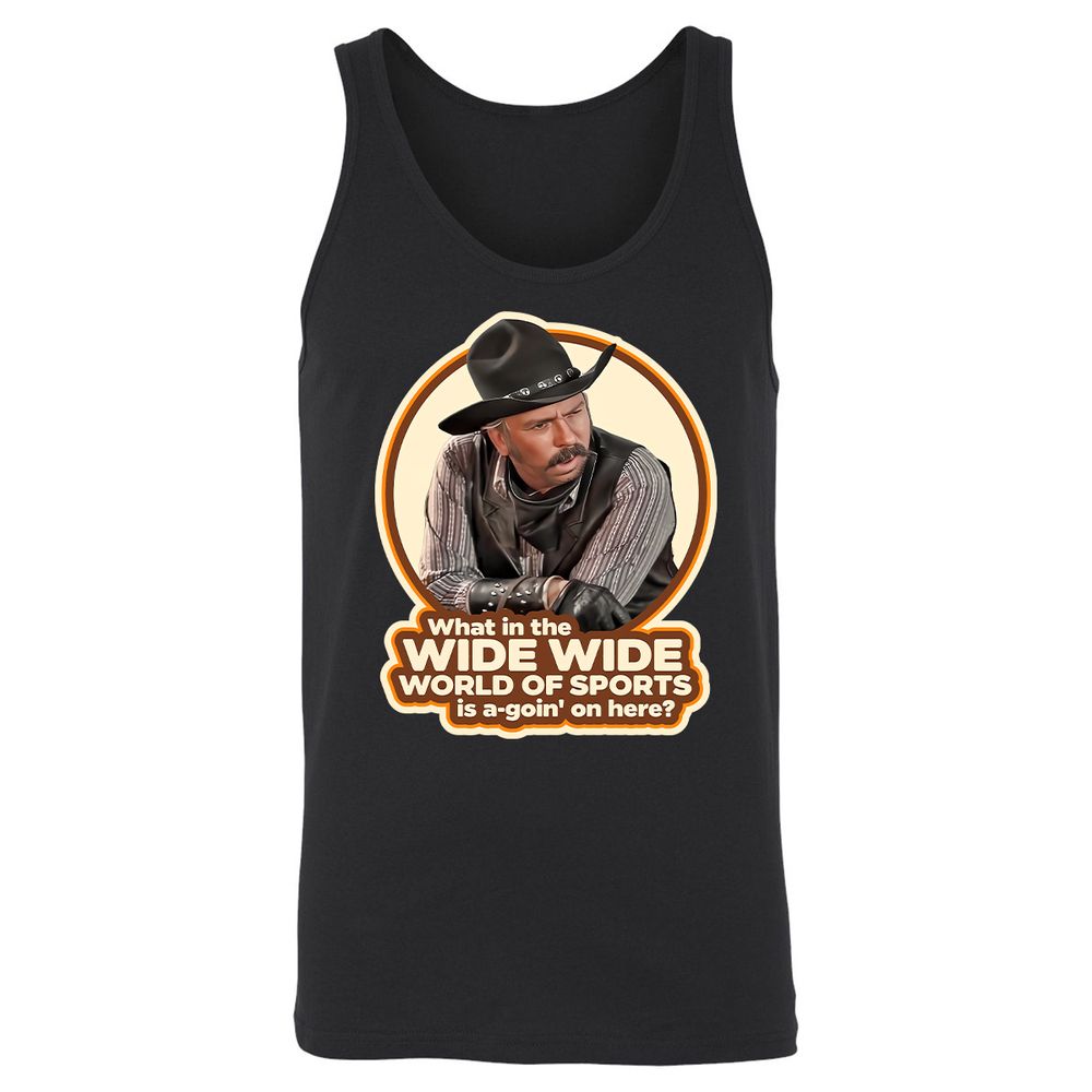 Unisex Jersey Tank - ZHSBRDWX - Black - 1