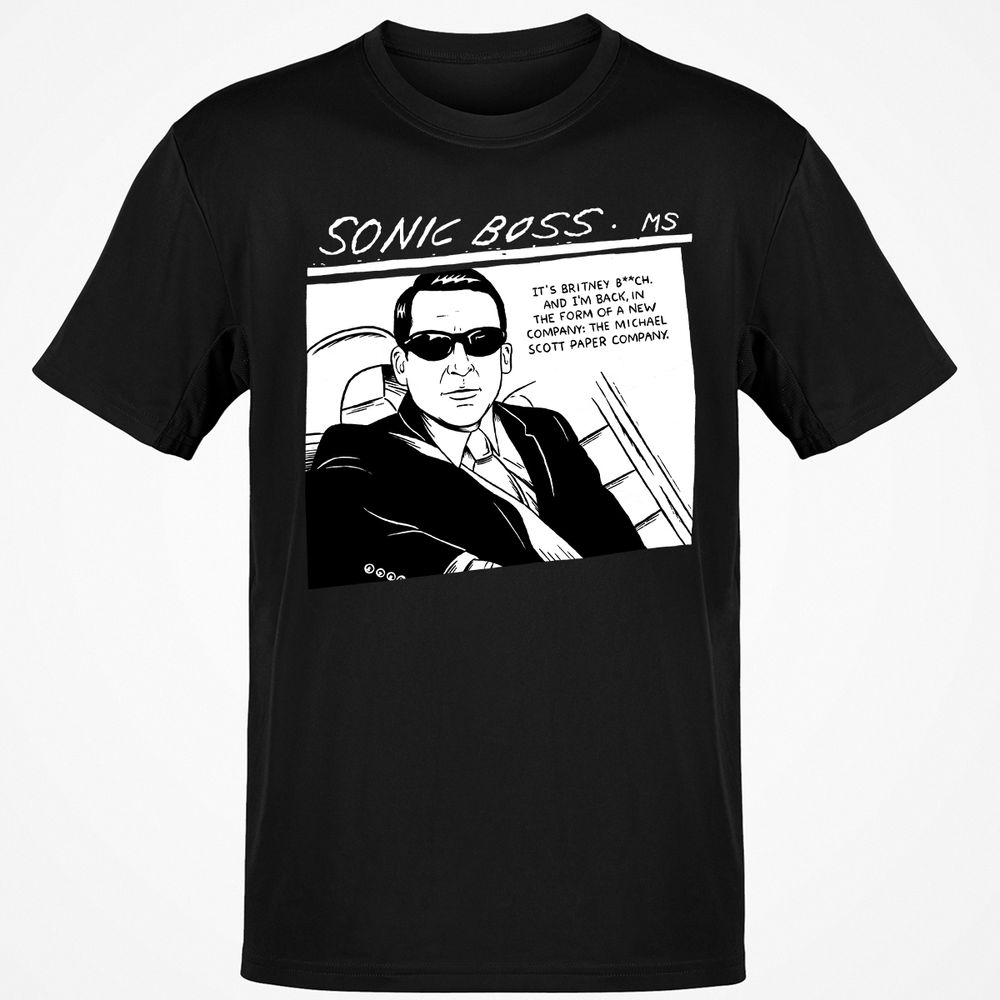 Classic Unisex T-Shirt - UVDT1HNS - Black - 1