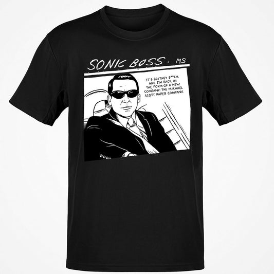 Classic Unisex T-Shirt - UVDT1HNS - Black - 1