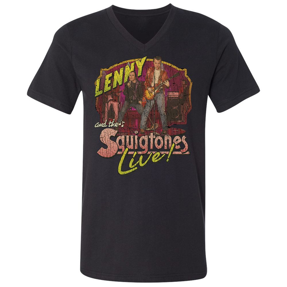 Unisex V-Neck T-Shirt - NHA53SFR - Black - 1