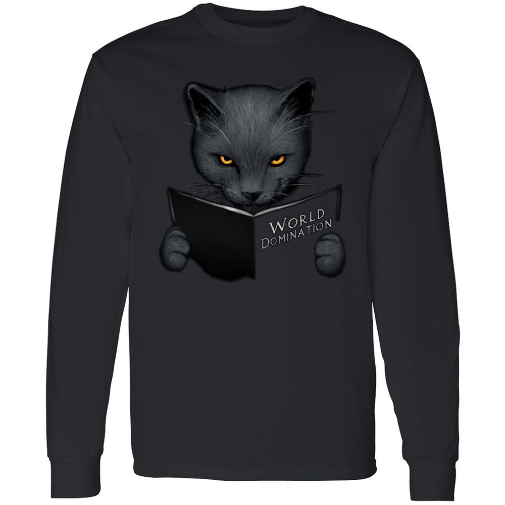 Long Sleeve T-Shirt - REC49RCF - Black - 1