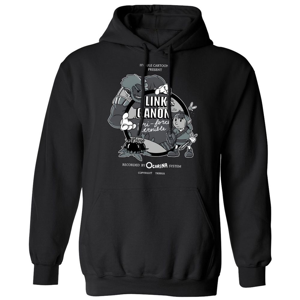 Classic Unisex Hoodie - LUBZH3AN - Black - 1