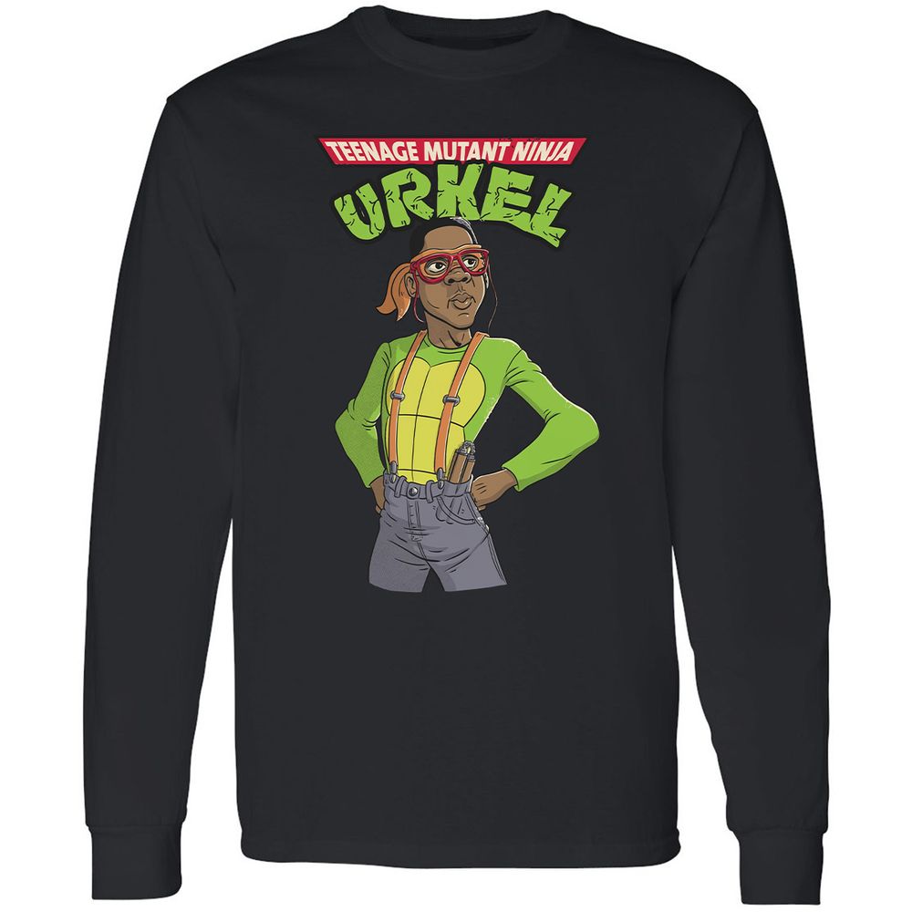 Long Sleeve T-Shirt - YV6CBPMZ - Black - 1