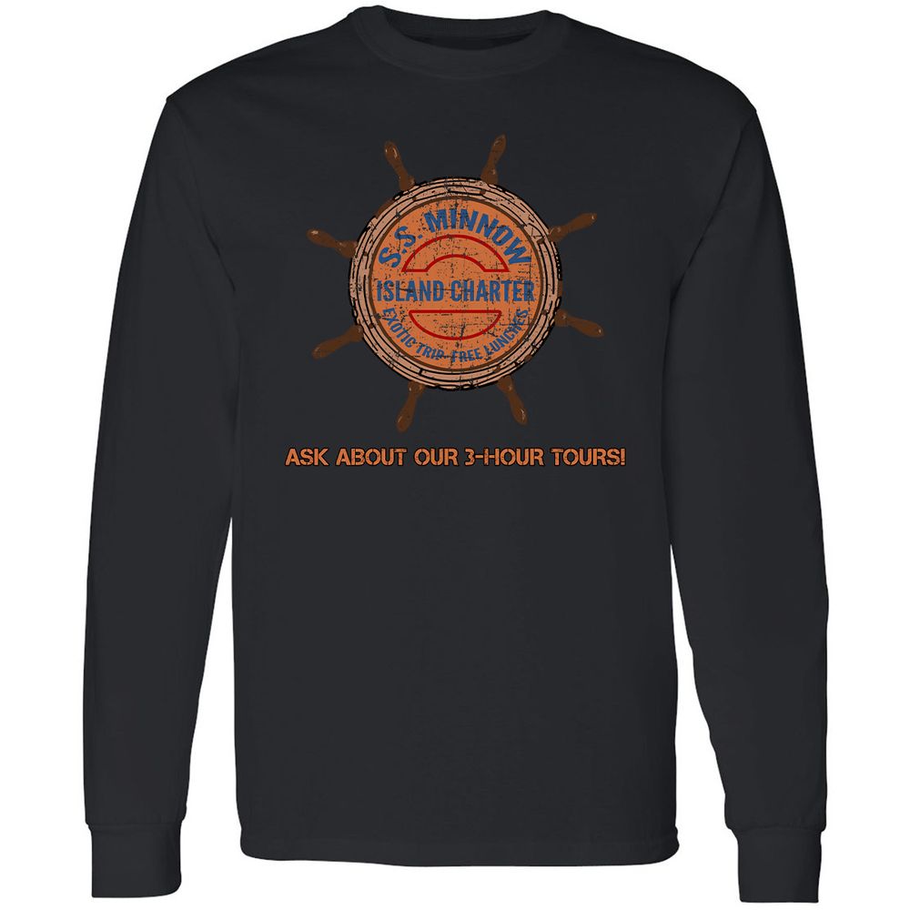 Long Sleeve T-Shirt - H4FGZHCR - Black - 1