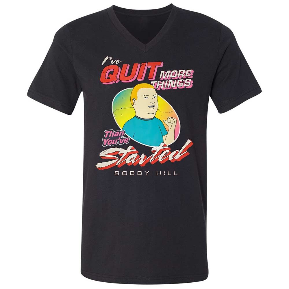 Unisex V-Neck T-Shirt - NXDHJFKH - Black - 1