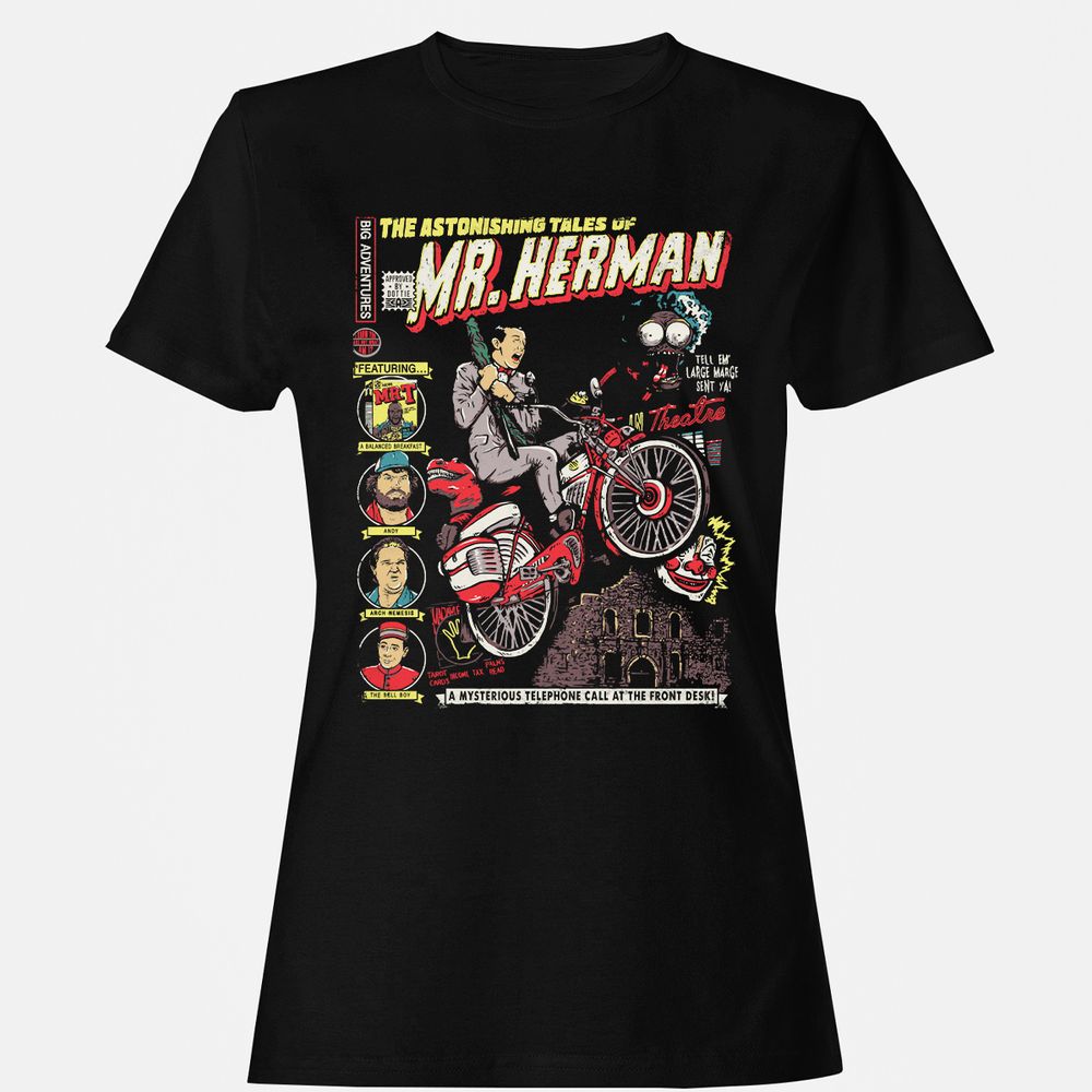 Women's T-Shirt - N7MXP5Z6 - Black - 1